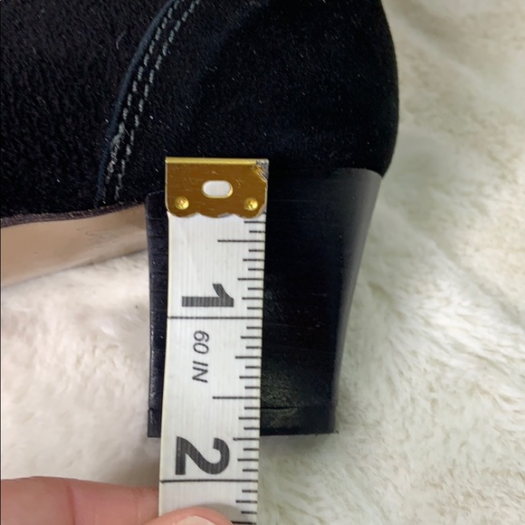 D’Rossana Black Suede Heels - Picture 7 of 8